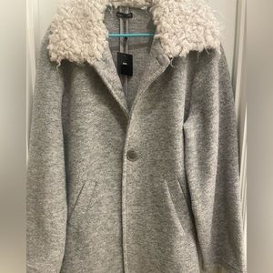 NWT ZARA coatigan